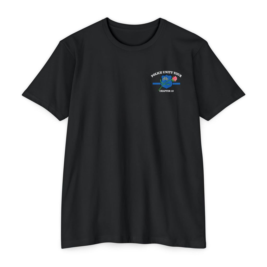 Short Sleeve tee with full back logo and left chest logo