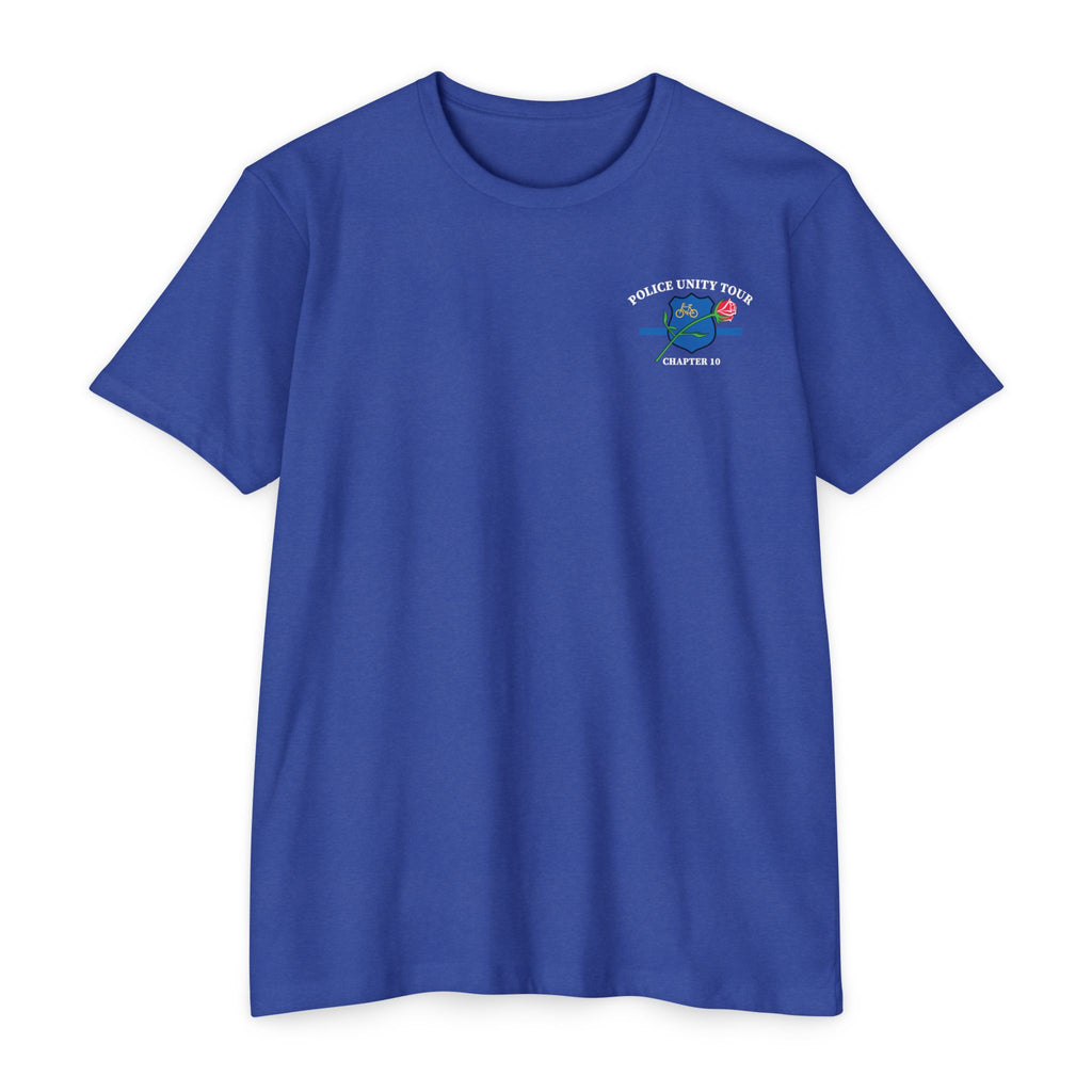 Short Sleeve tee with full back logo and left chest logo