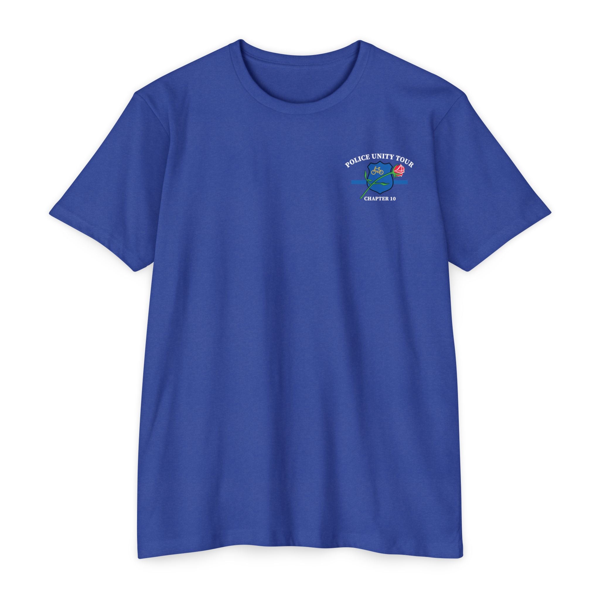 Short Sleeve tee with full back logo and left chest logo