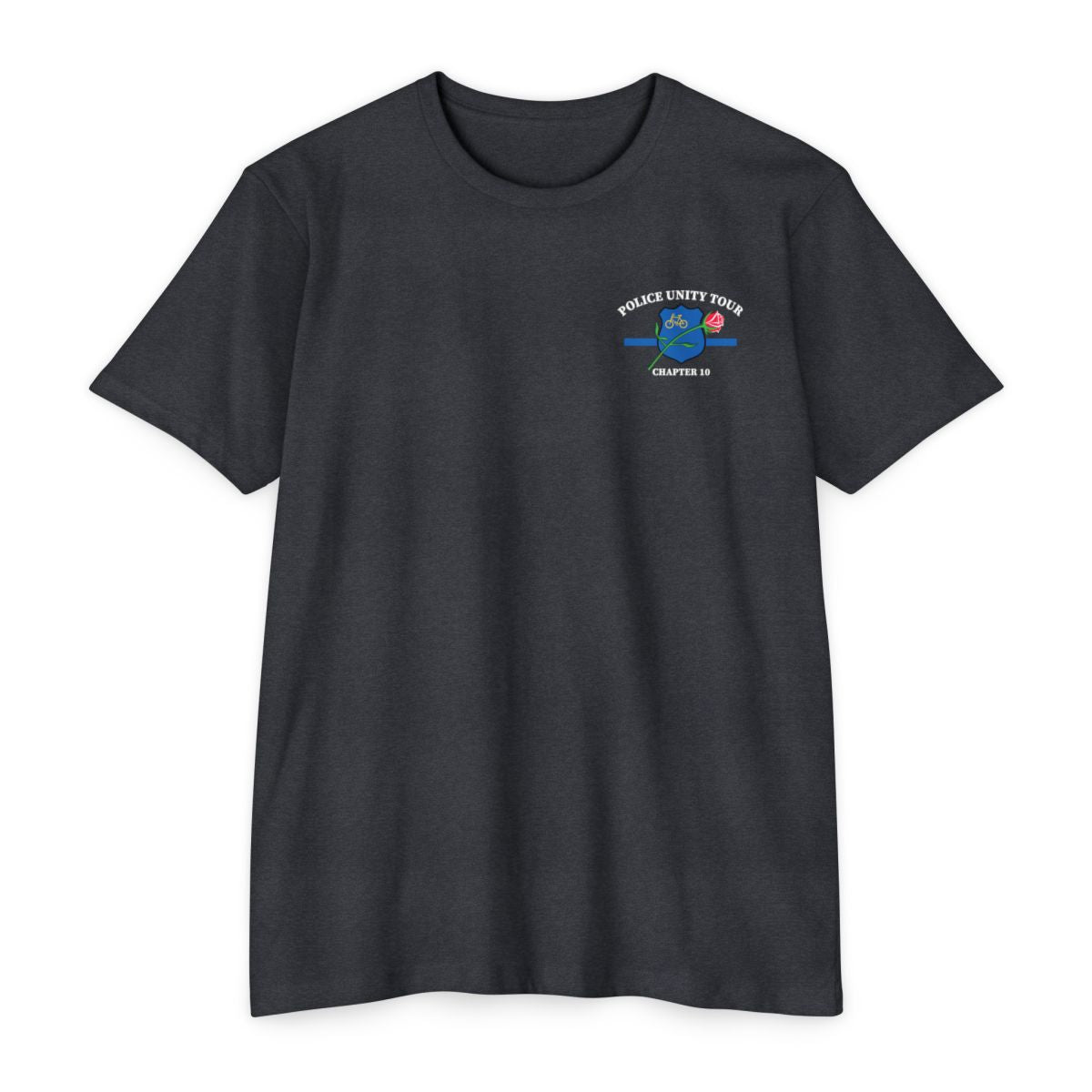 Short Sleeve tee with full back logo and left chest logo