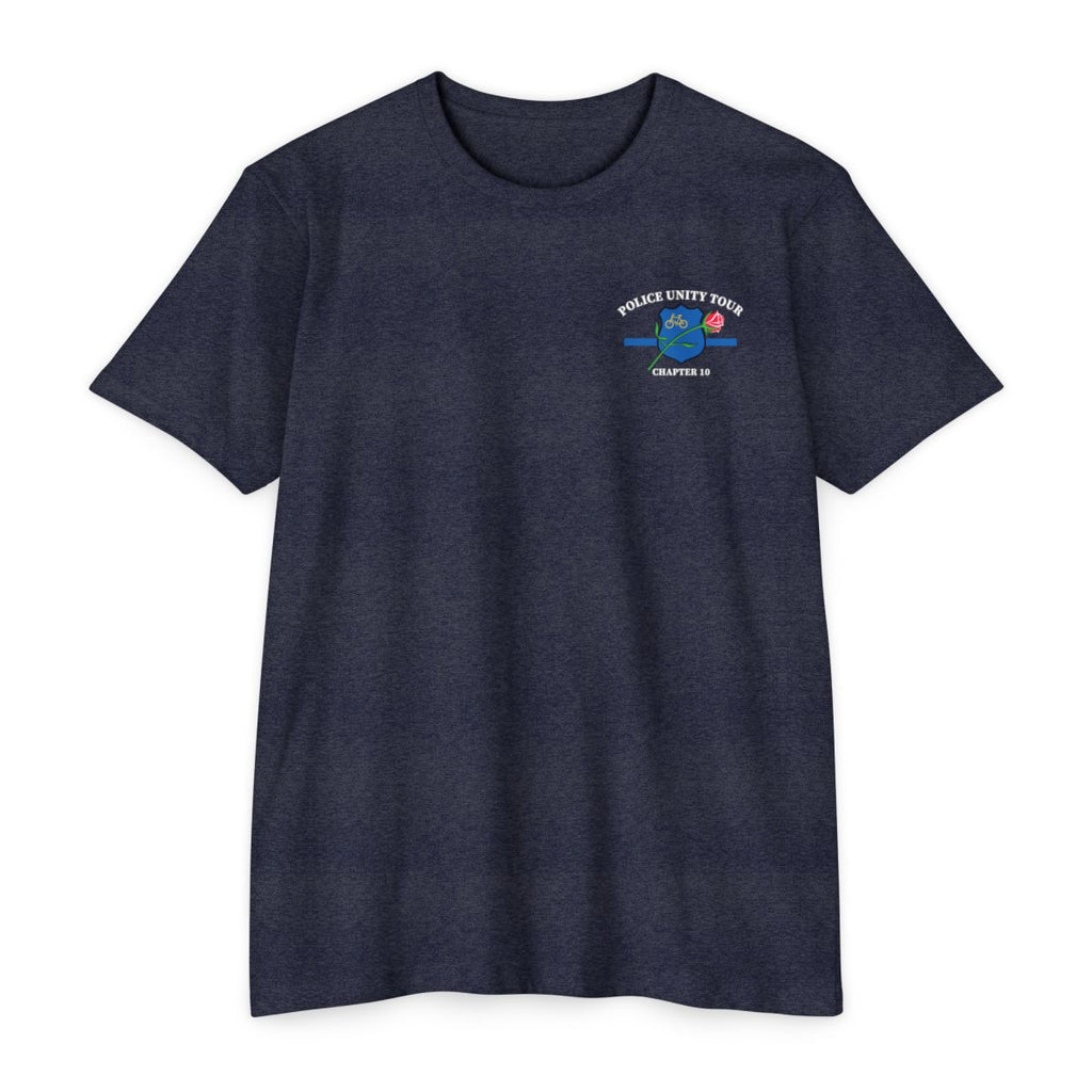 Short Sleeve tee with full back logo and left chest logo