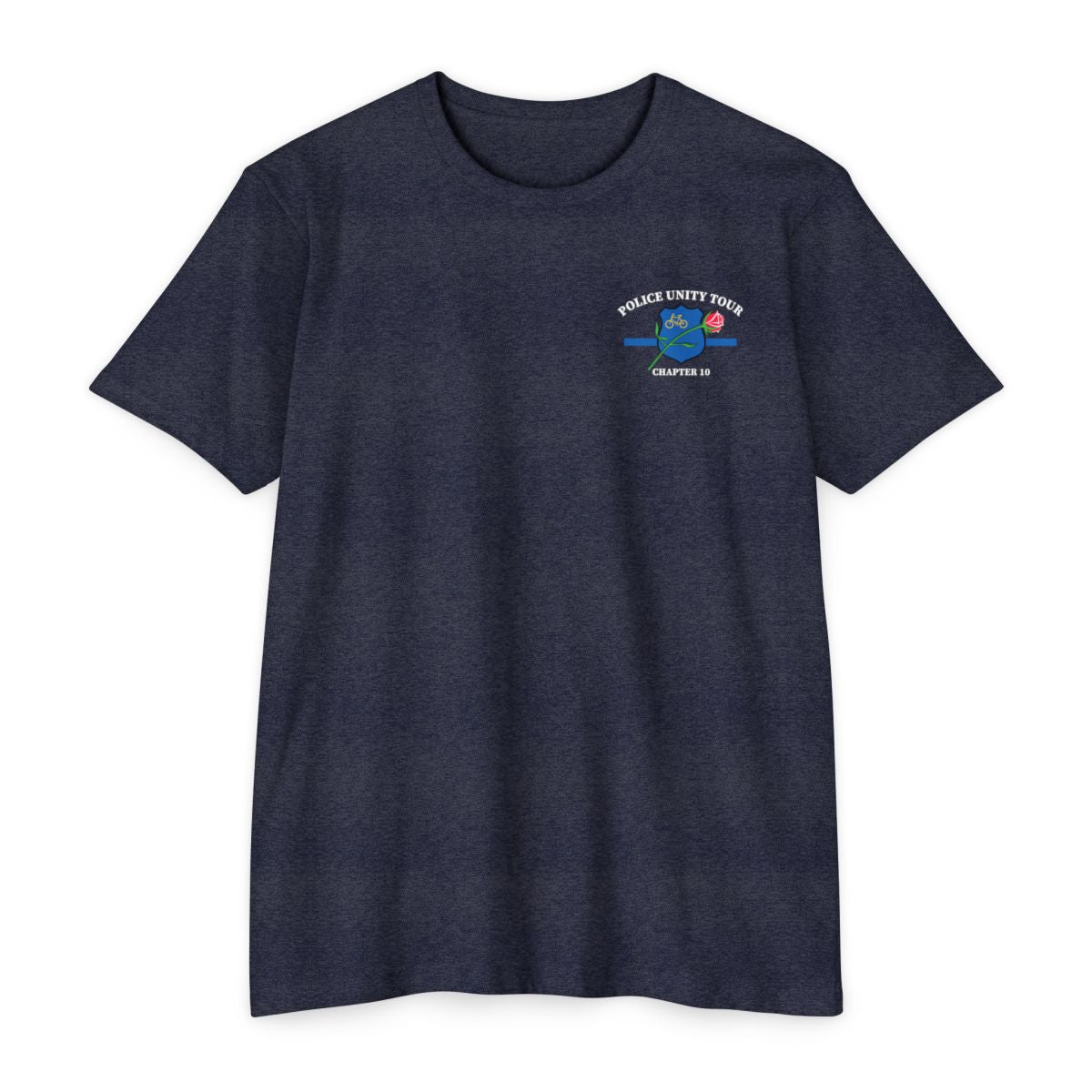 Short Sleeve tee with full back logo and left chest logo