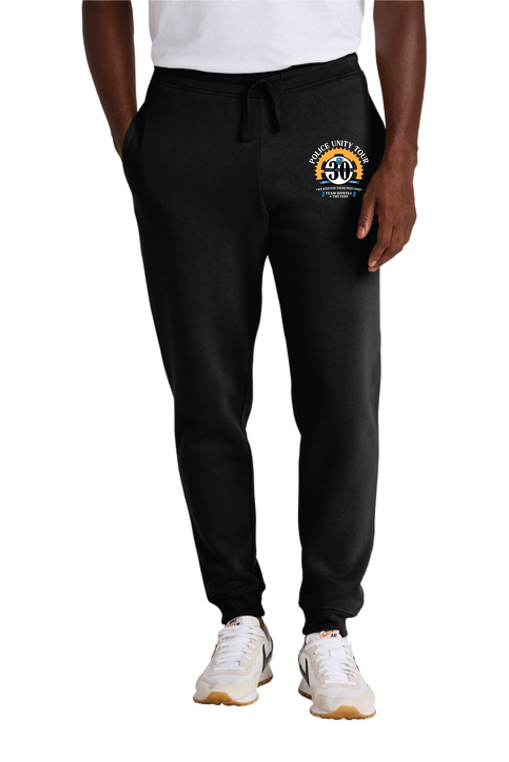 Jogger Sweatpants with left leg logo