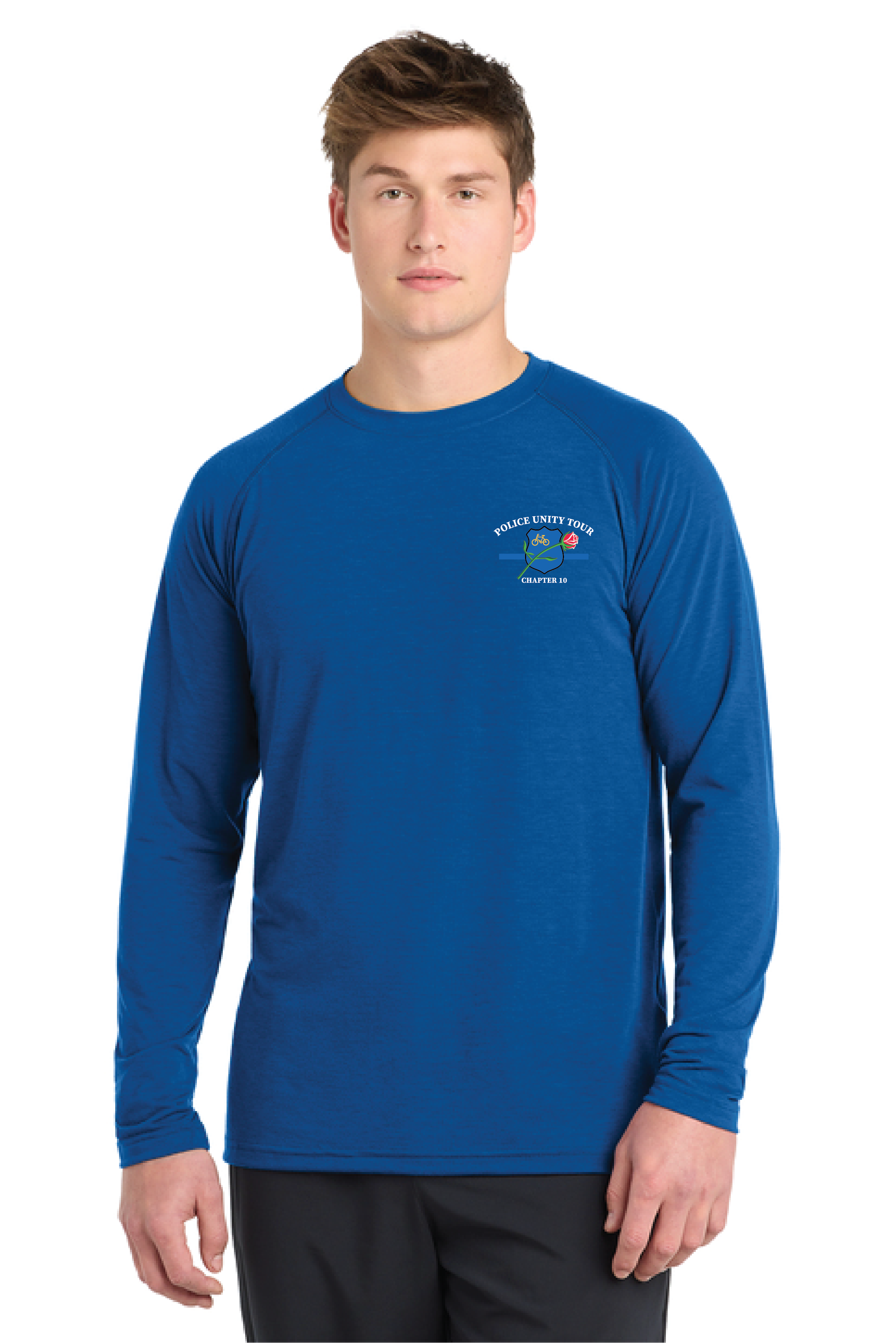 Sport Tek moisture wicking long sleeve performance tee